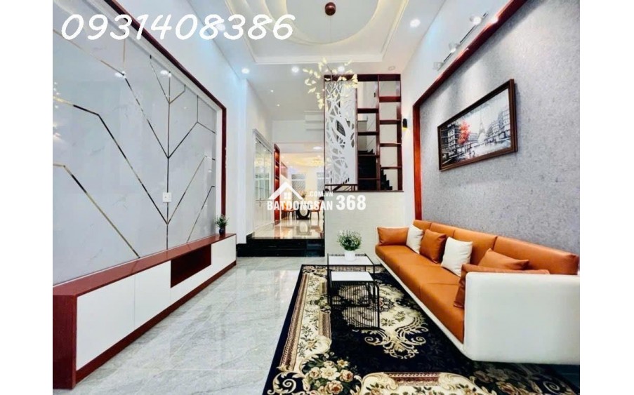 Nhà 4 tầng Phạm Văn Chiêu, Gò Vấp: 60m2, 3PN, sổ hồng, giá 8.5 tỷ thương lượng, vị trí đẹp, tiện ích đầy đủ, liên hệ 0931408386.