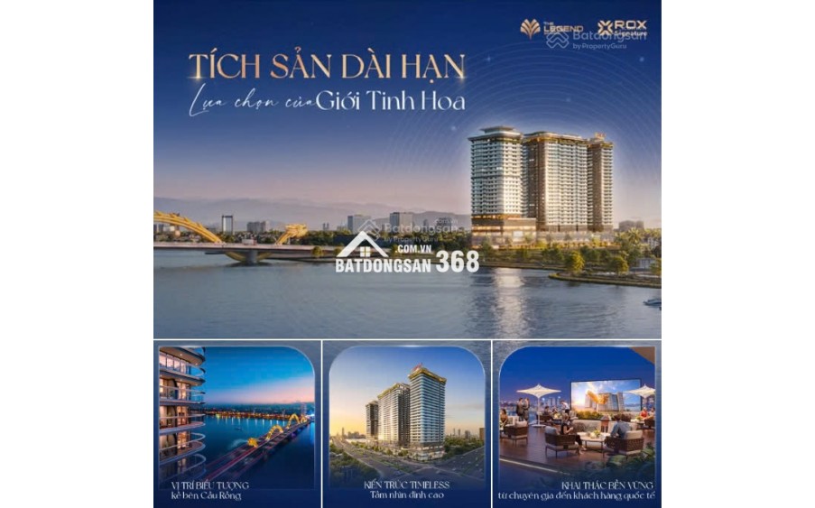 Sở hữu căn hộ đẳng cấp bậc nhất Tổ hợp The Legend City Đà Nẵng - CĐT mở bán giỏ hàng đầu tiên CĐT