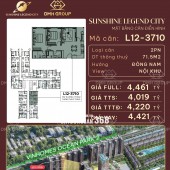  CHỈ 1 CĂN DUY NHẤT – 2PN TÒA 12A TẦNG 10 SUNSHINE LEGEND CITY 