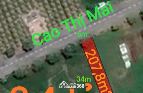 Bán lô đất thổ mặt tiền Cao Thị Mai giá 2,4 tỷ