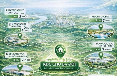 ĐẤT TRUNG TÂM – KDC Chợ Ba Đồi – TT Ba Hàng Đồ