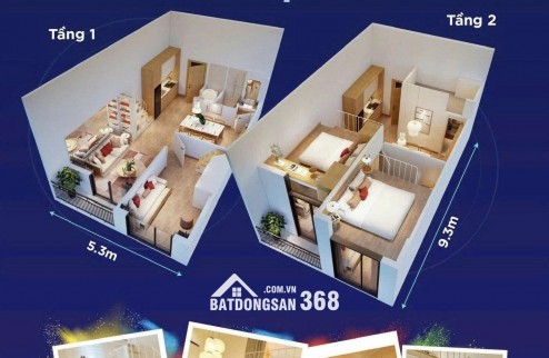 Sở hữu ngay căn hộ 68 m2 với giá trả trước nhỉnh 500tr tại Sun Urban City Hà Nam