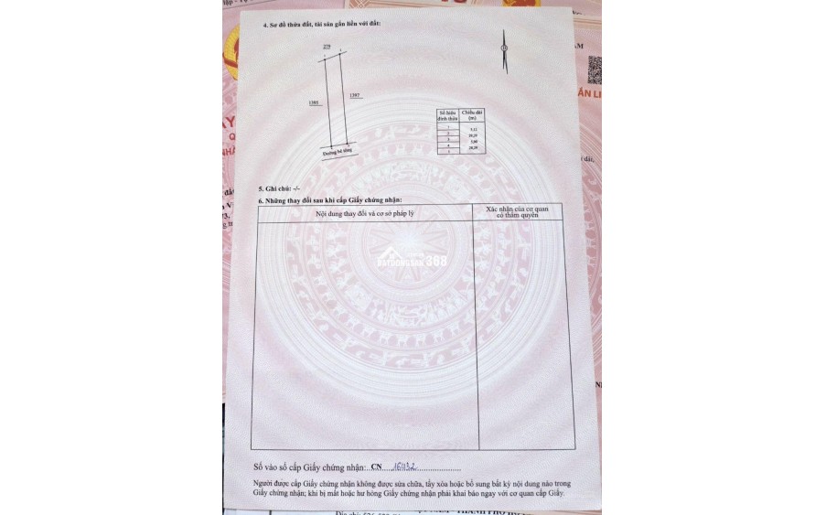 Bán 2 lô đất full thổ cư, tổng 300m2, ngang 10m, nở hậu 10.24m. Tân Khánh, Suối Tiên, Nha Trang