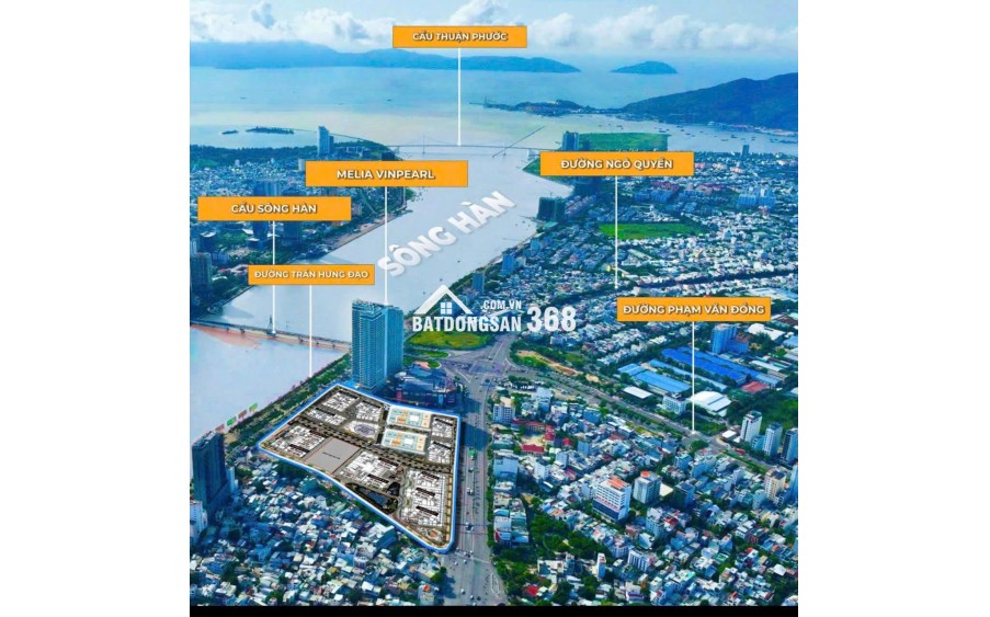 Độc quyền căn 2PN rẻ nhất dự án Capital, lõi trung tâm sông Hàn, chiết khấu đến 15%