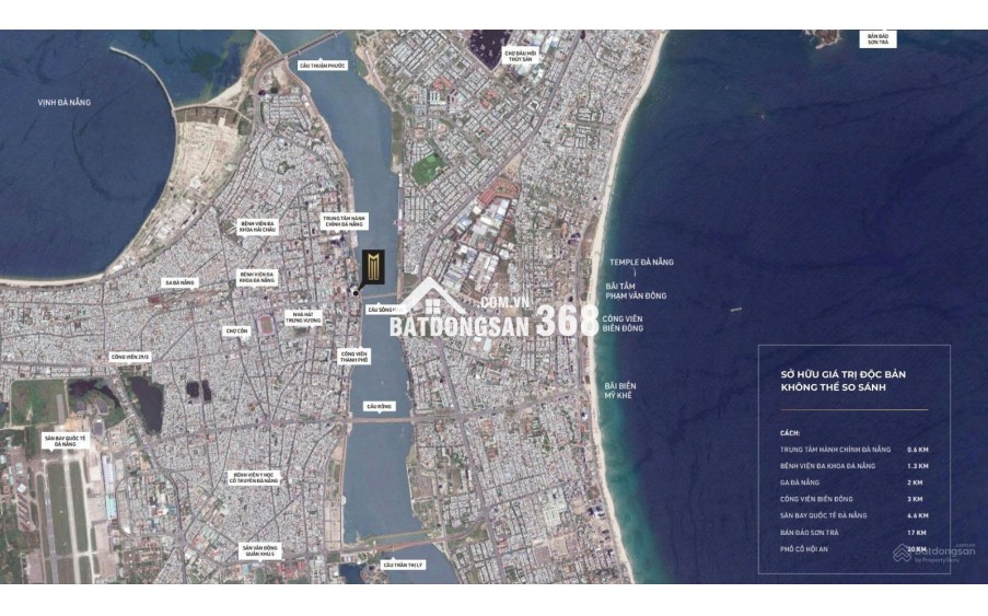 M LANDMARK RESIDENCE - BIẸTE THỰ TRÊN KHÔNG, VỊ TRÍ KIM CƯƠNG TRUNG TÂM TP ĐÀ NẴNG