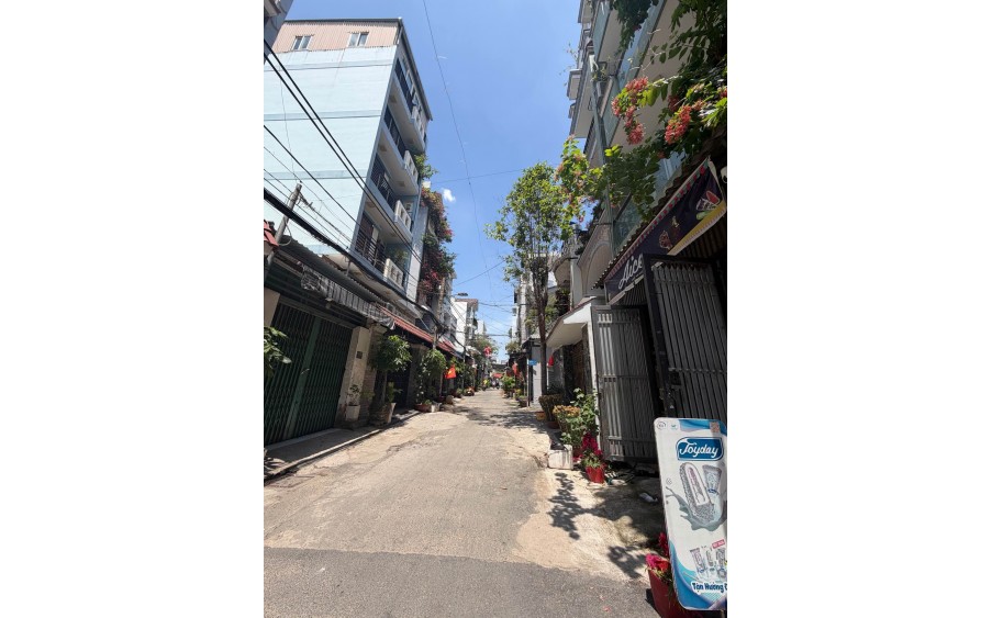 BÁN GẤP SIÊU PHẨM NHÀ ĐẸP 4 TẦNG TÂN PHÚ, XE HƠI ĐỂ TRONG NHÀ, HẺM 6M THÔNG, KHÔNG LỘ GIỚI 8.x Tỷ