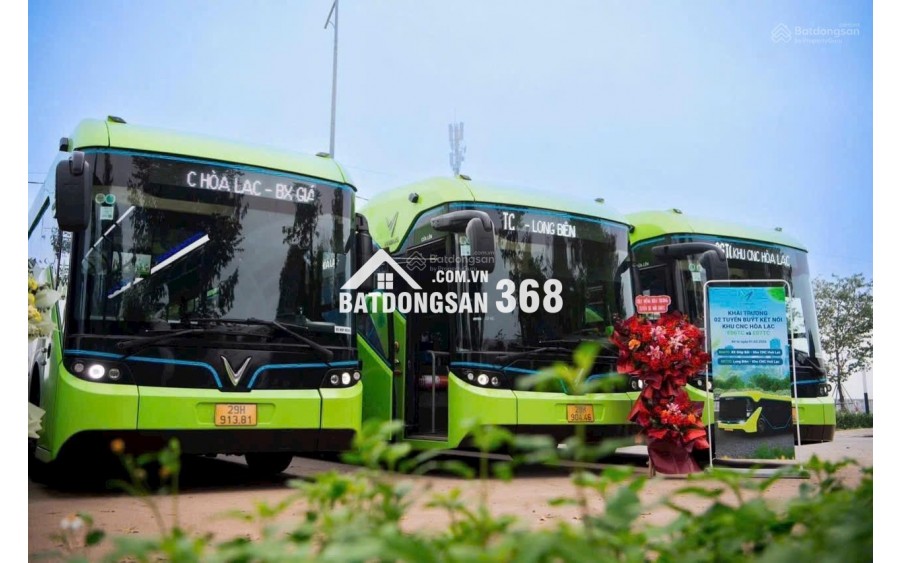 Bán đất nền phân lô Hoà Lạc, ĐH Quốc Gia Hà Nội, 100M2 MT 5m, Đầu tư tiềm năng, giá chỉ từ 3.x tỷ