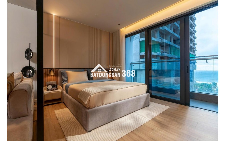 Times Square ĐN - Căn hộ Sudio view biển tầng 8 giá chỉ 7 tỷ 4 (full giá) - chiết khấu 7% - vay 80%, HTLS 12 tháng