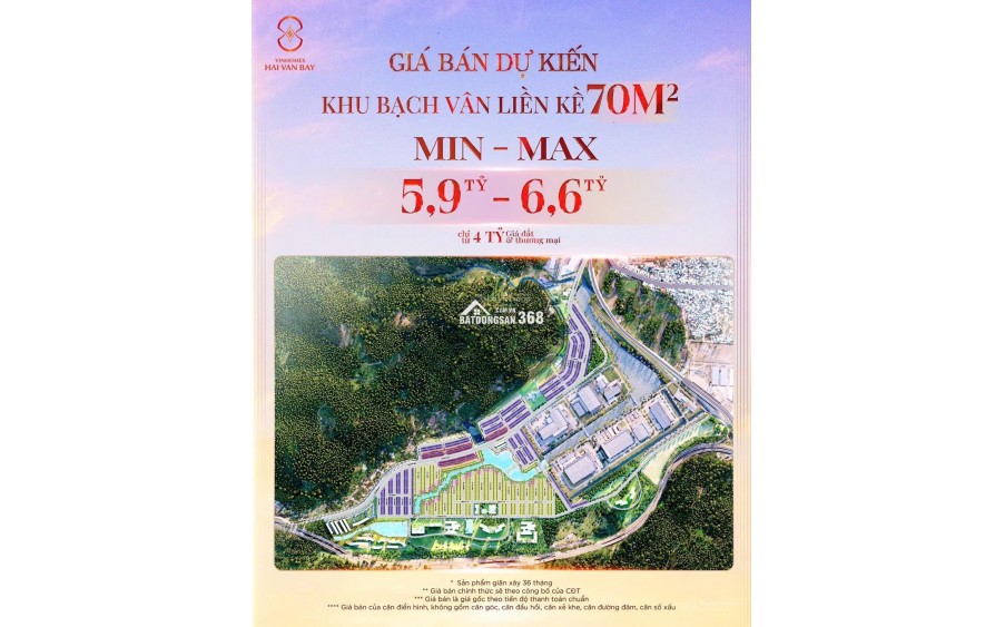 Mở bán quỹ căn liền kề suất ngoại giao – Phân khu Bạch Vân, Vinhomes Làng Vân