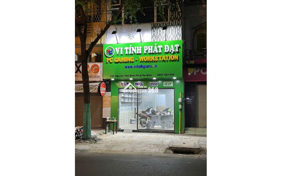 Bán nhà MT 231 Nguyễn Thái Bình, P4 Tân Bình, 1 trệt 1 lửng 2 lầu đúc