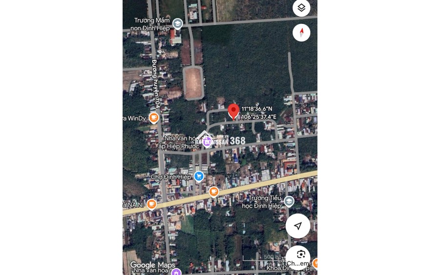 CẦN BÁN QUỸ ĐẤT LỚN 3 MẶT TIỀN NGAY SAU LƯNG CHỢ ĐỊNH HIỆP – DẦU TIẾNG