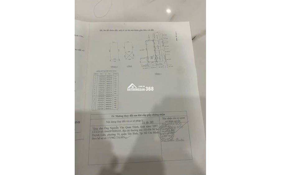 Bán nhà Đường Số 5 Bình Tân - 77,2m², 1 trệt 1 lửng, 1 lầu, 3PN