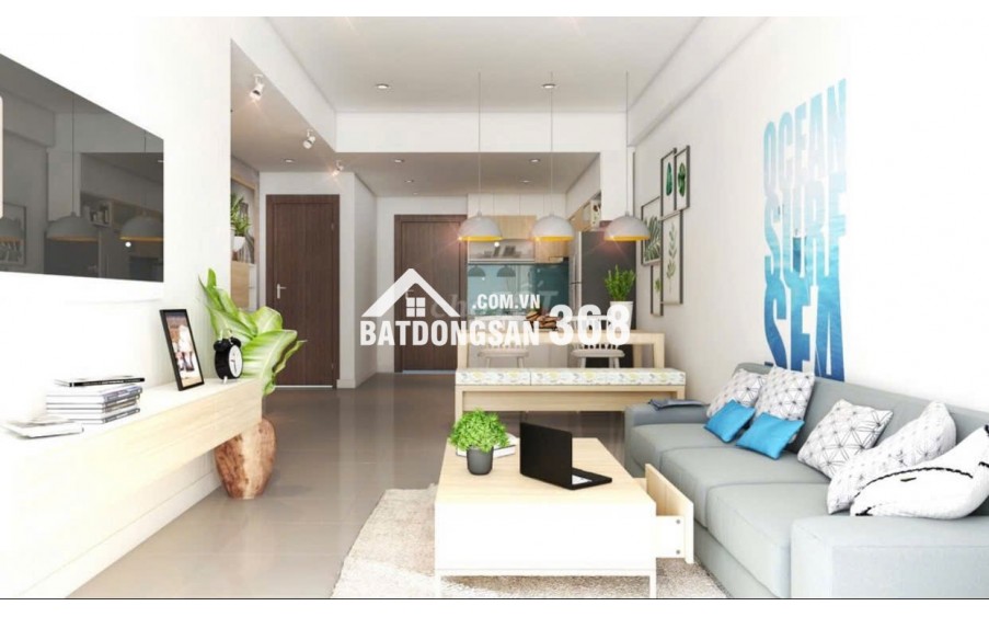 Bán căn hộ Lucky Dragon tầng 9, Đỗ Xuân Hợp 2PN 2WC 71m2