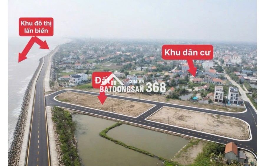 SỞ HỮU NGÔI NHÀ THỨ HAI SÁT MẶT BIỂN HẢI XUÂN - NAM ĐỊNH – GÍA CHỈ 1,55 TỶ