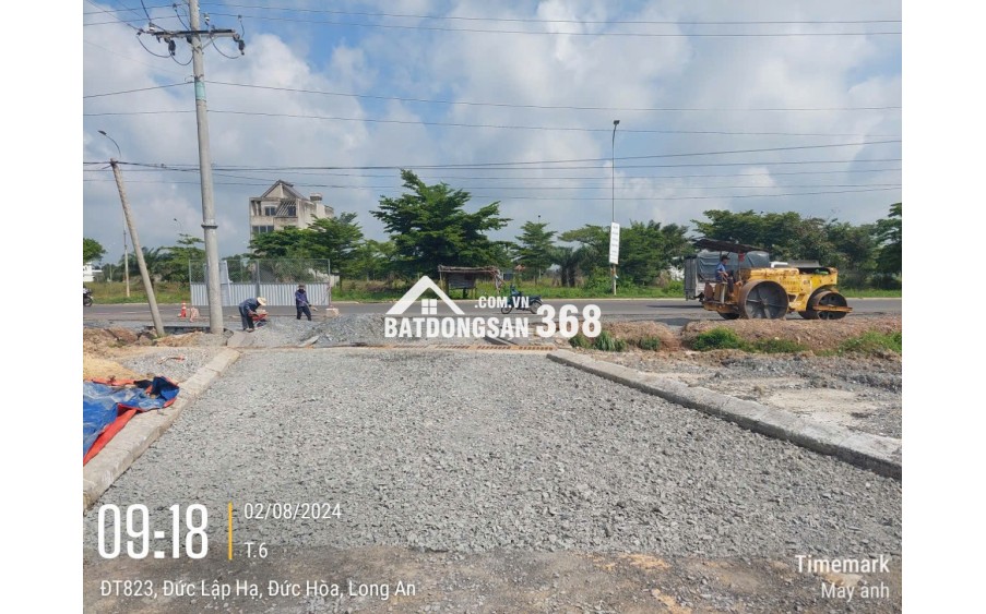 Lô Đất 4 x 17 Đức Hòa, Long An (cũ), Sổ hồng