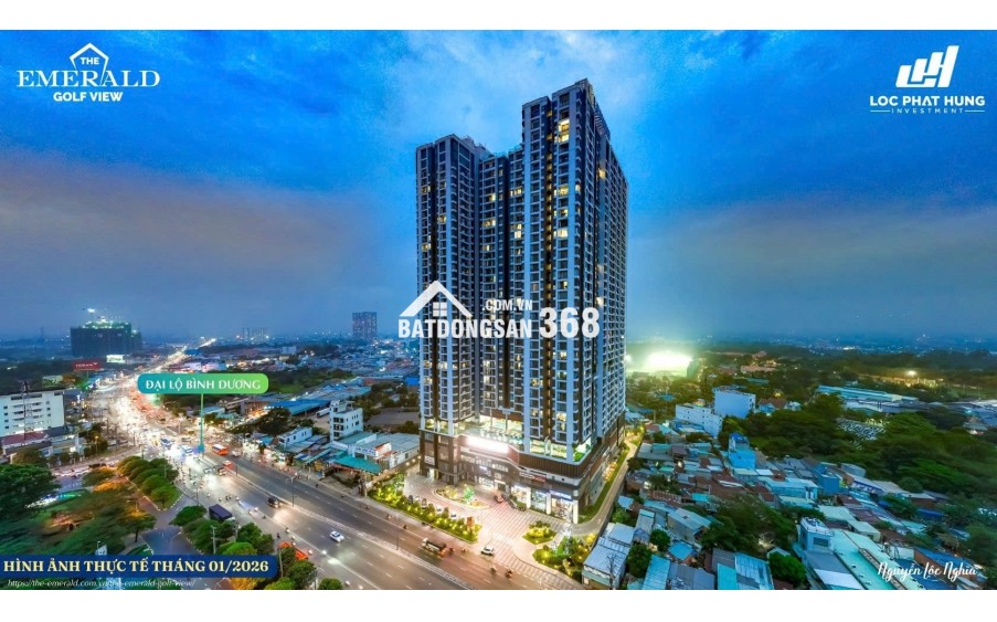 Bán căn hộ chung cư The Emerald Golf View, TPHCM - Sổ đỏ chính chủ