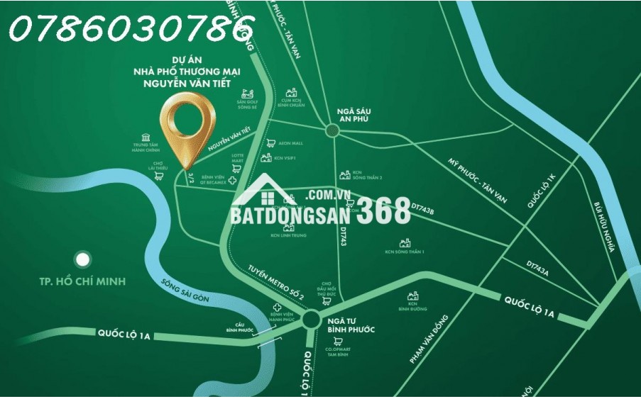 BÁN LÔ F1-04 KDC NGUYỄN VĂN TIẾT LÁI THIÊU  97,5M - Giá 5.6 tỷ