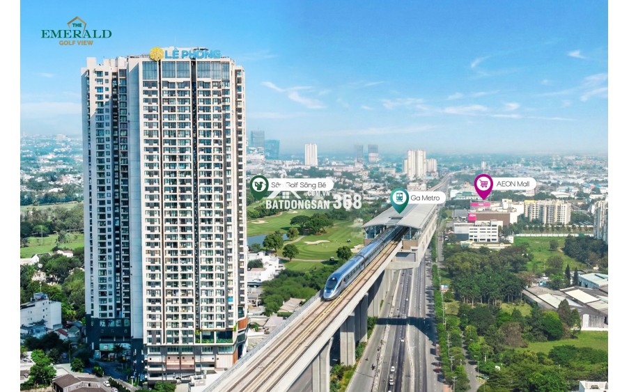 Bán căn hộ chung cư The Emerald Golf View, TPHCM - Sổ đỏ chính chủ