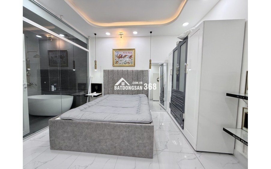 HẺM 1 TRỤC SÁT MẶT TIỀN - PHẠM VĂN CHIÊU - OTO NGỦ NHÀ - ĐANG CHO THUÊ 18TR - NHÀ 80M2 x 4 TẦNG MỚI ĐẸP - CHỈ NHĨNH 9 TỶ