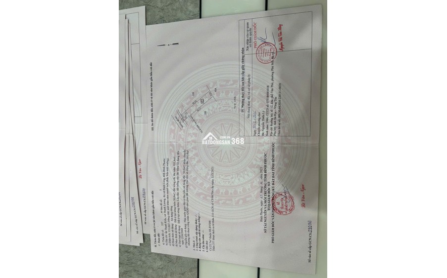 Chào bạn! Bạn đang có nhu cầu bán đất thổ cư 5x30m tại Bình Long, tỉnh Bình Phước. Để giúp bạn thuận tiện hơn trong việc bán, bạn có thể cung cấp