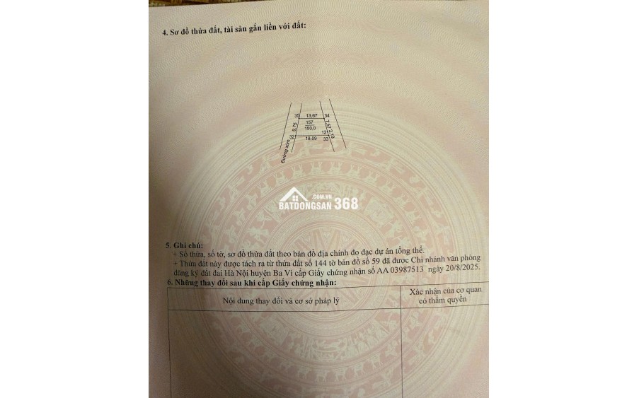 Đất nghỉ dưỡng tài chính nhỏ nhất Vân Hòa (Yên Bài), Hà Nội.