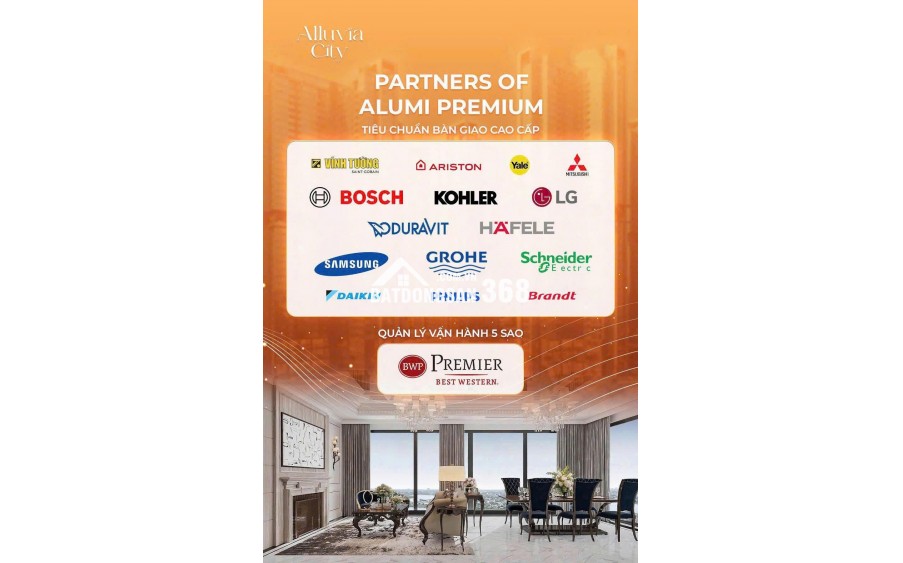 Bán căn hộ 2 ngủ tại Aluvia city giá chỉ hơn 5 tỷ