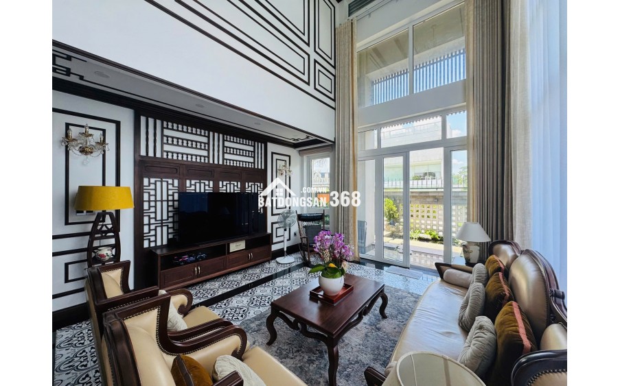 Bán biệt thự sân vườn Thủ Thiêm Villa,Thủ Đức - 75 tỷ, Hầm 4 tầng, hồ bơi, SHR