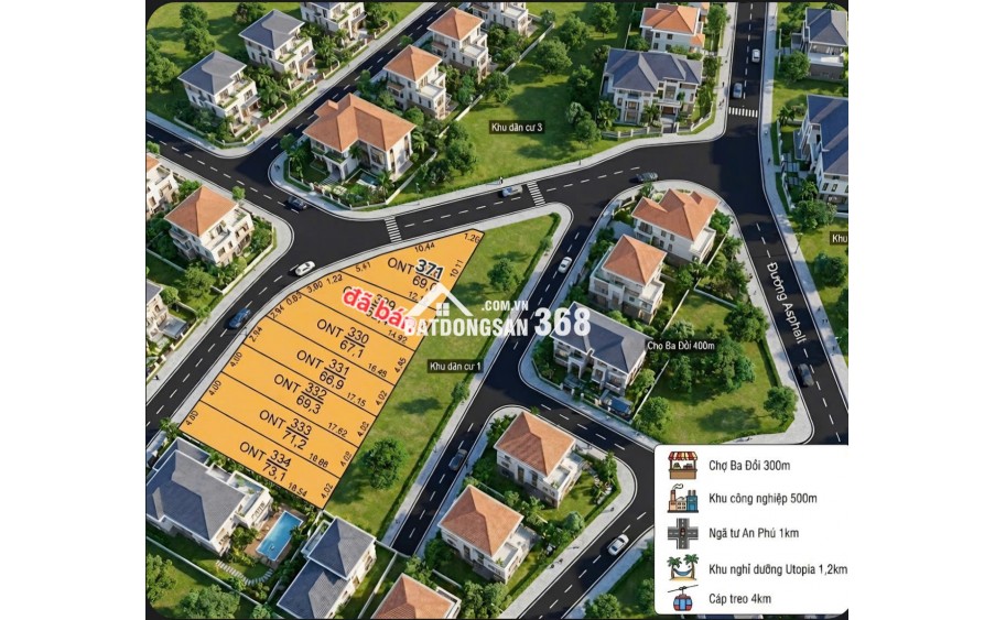 ĐẤT TRUNG TÂM – GIÁ CHỈ 3XX TRIỆU/LÔ