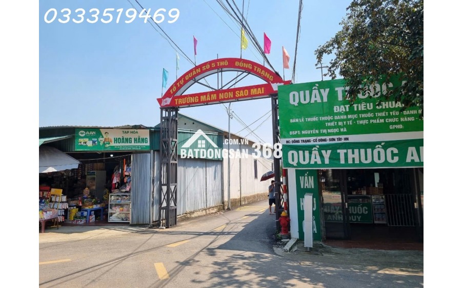 bà xã chồng em cần bán mảnh đất full thổ cư- Đoài Phương, Sơn Tây, HN (Em không tiếp  kinh doanh, cần tìm khách hàng mua ạ)