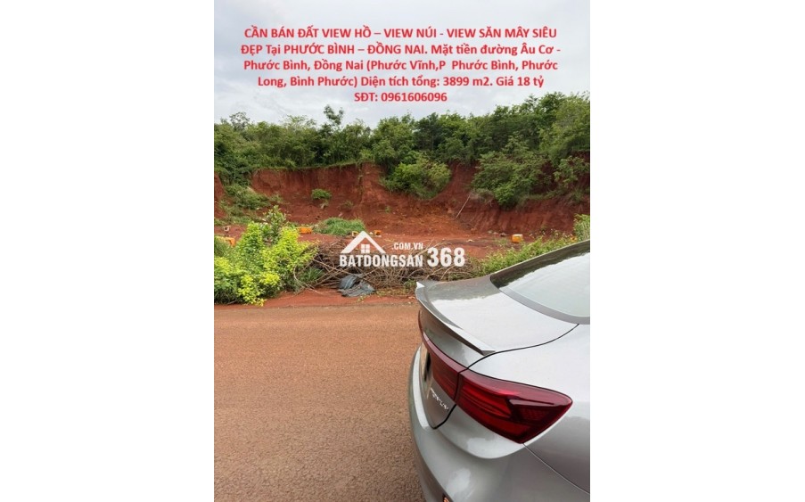 CẦN BÁN ĐẤT VIEW HỒ – VIEW NÚI - VIEW SĂN MÂY SIÊU ĐẸP Tại PHƯỚC BÌNH – ĐỒNG NAI