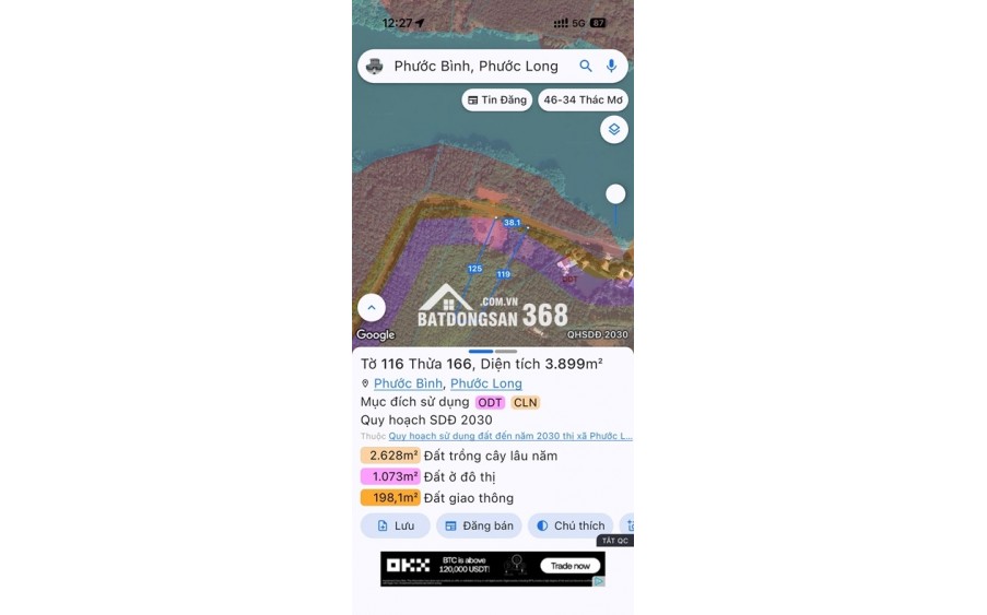 CẦN BÁN ĐẤT VIEW HỒ – VIEW NÚI - VIEW SĂN MÂY SIÊU ĐẸP Tại PHƯỚC BÌNH – ĐỒNG NAI