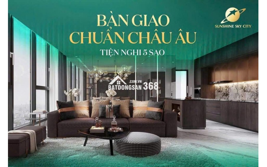 Nhận giữ chỗ tòa V8, V9 sunshine sky city chiết khấu 1%, giá từ 98 triệu/m2 chưa VAT, KPBT, lịch thanh toán giãn