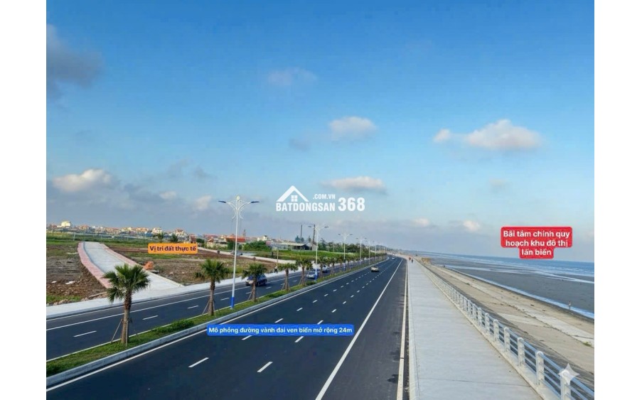 ĐẤT NỀN MẶT BIỂN KHU KINH TẾ NINH CƠ