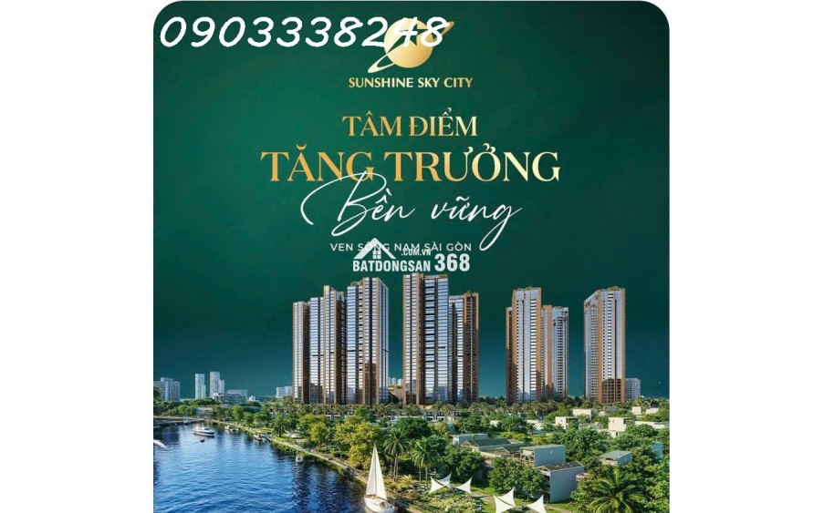 Tòa V8, V9 chính thức nhận giữ chỗ với mức giá từ 98 triệu/m2, 1% early bird tại Sunshine Sky City