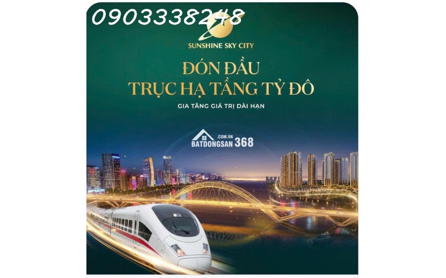 Tòa V8, V9 chính thức nhận giữ chỗ với mức giá từ 98 triệu/m2, 1% early bird tại Sunshine Sky City