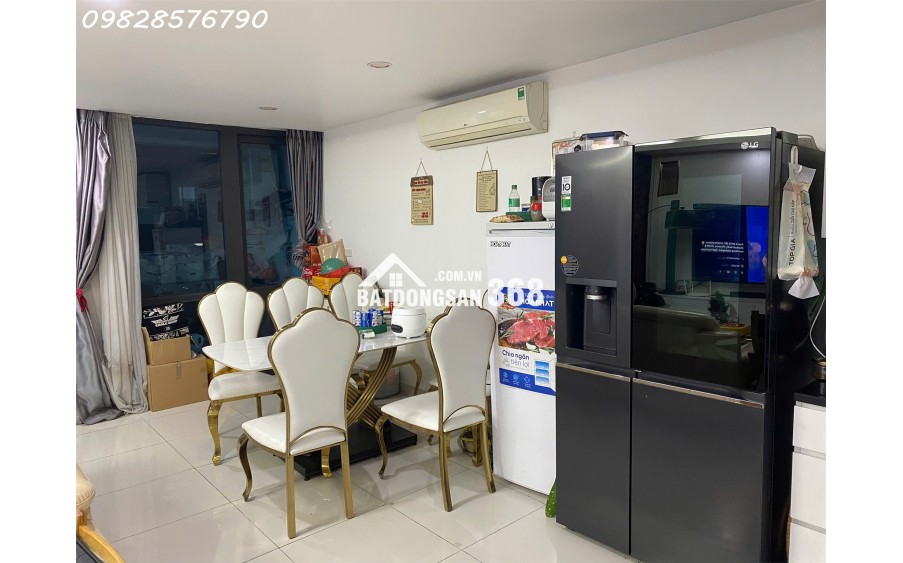 Gold Tower 275 Nguyễn Trãi 141m 3PN 2wc  full đồ BC Đông Bắc
