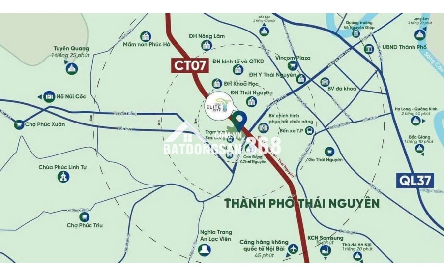 Tecco Elite City- Căn hộ vừa túi tiền, an cư dễ dàng giữa trung tâm Thủ phủ Thái Nguyên