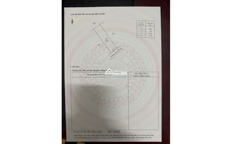 Đất nền thổ cư An Phước - Long Thành