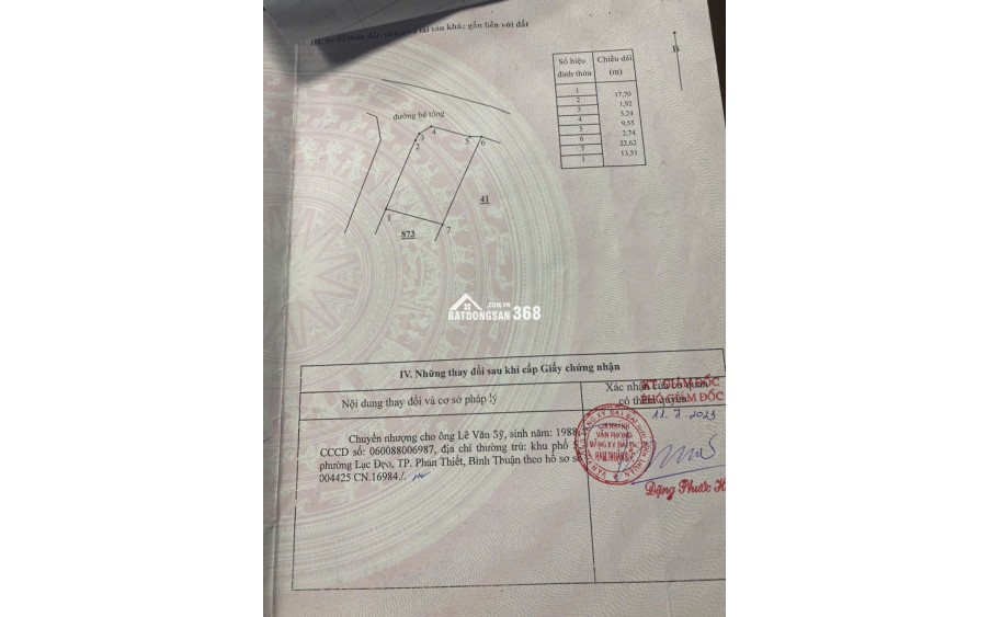 BÁN NHÀ 300M2 TẠI HỒNG SƠN, HÀM THUẬN BẮC, BÌNH THUẬN - 1.5 TỶ