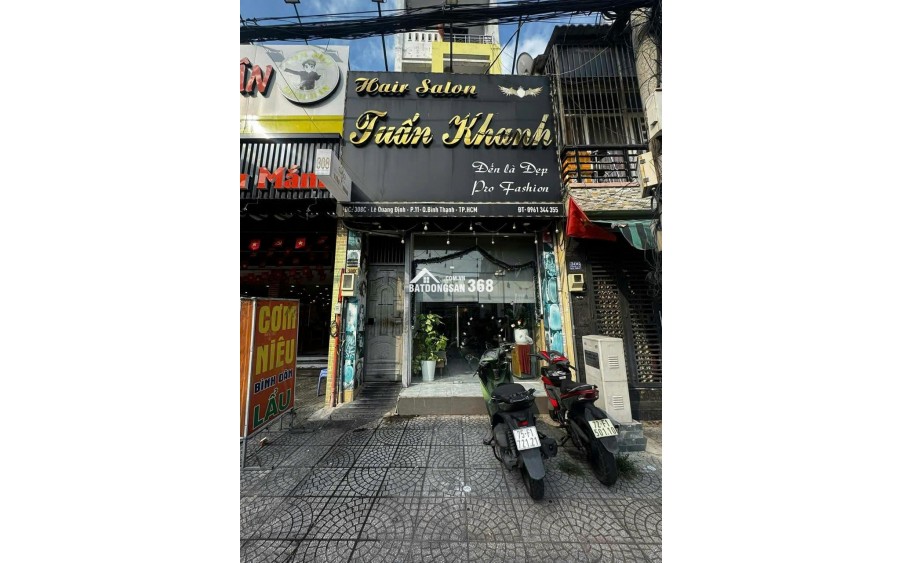 CHO THUÊ MẶT BẰNG MẶT TIỀN LÊ QUANG ĐỊNH – KHU KINH DOANH SẦM UẤT