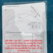ĐẤT ĐẸP – GIÁ TỐT  – CHÍNH CHỦ CẦN BÁN Tại Đường Tân Thành 11, Đường Tân Thành 11, Thị trấn Tân Thành