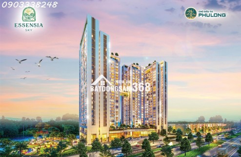 Bán căn 2PN Essensia Sky, giá tốt, lầu cao, căn góc, view đẹp giá chỉ 6 tỷ 780 chưa KPBT