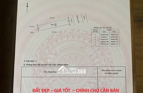 ĐẤT ĐẸP – GIÁ TỐT  – CHÍNH CHỦ CẦN BÁN Tại Đường D9, Phường Hòa Phú, Tp Thủ Dầu Một, Bình Dương