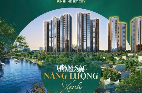 Tòa V8, V9 Sunshine Sky City chính thức nhận giữ chỗ giá từ 98 triệu/m2, được nhận 1% chiết khấu booking sớm