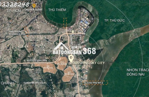 Booking giữ chỗ sớm V8, V9, hưởng 1% chiết khấu tại Sunshine Sky City để đón đầu hạ tầng phát triển