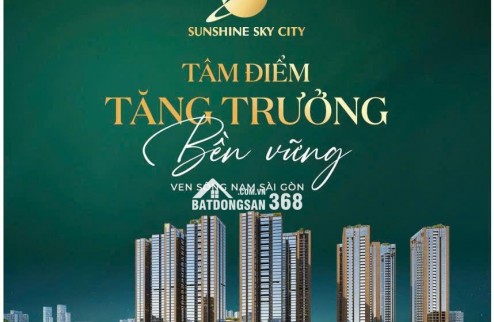 Tòa V8, V9 chính thức nhận giữ chỗ với mức giá từ 98 triệu/m2, 1% early bird tại Sunshine Sky City