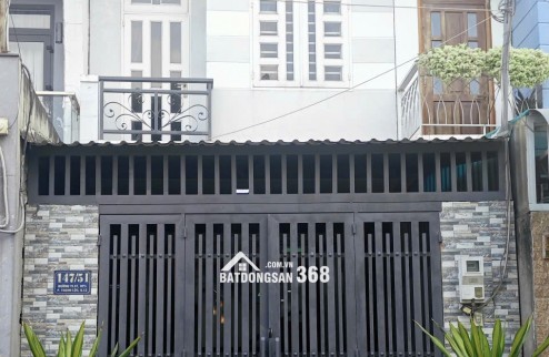 CHO THUÊ NHÀ 80M2, 2PN 1 TRỆT 1 LẦU + NỘI THẤT HẺM RỘNG 6M ĐƯỜNG TL37, KP1, P.THẠNH LỘC, Q.12