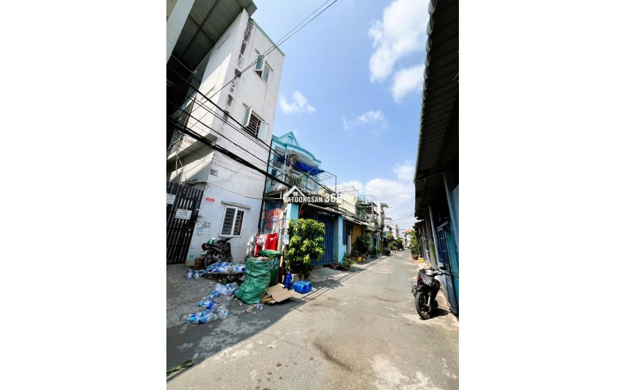 NHÀ 2 MẶT TIỀN, 106M2 THỔ CƯ, 2 TẦNG 2 CĂN, HXH TRÁNH, TRUNG TÂM PHƯỜNG, CHỈ 8.5 TỶ