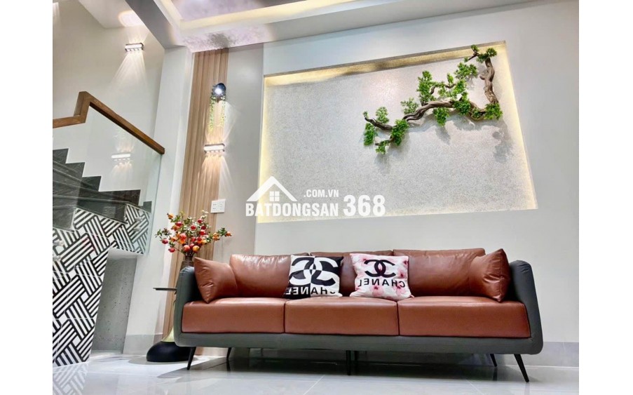 Phạm Văn Hai – Tân Bình | Hẻm 4m xe hơi đỗ cửa – nhà đẹp 4 tầng, nội thất xịn, vị trí sát Phú Nhuận – Quận 10 – Quận 3.