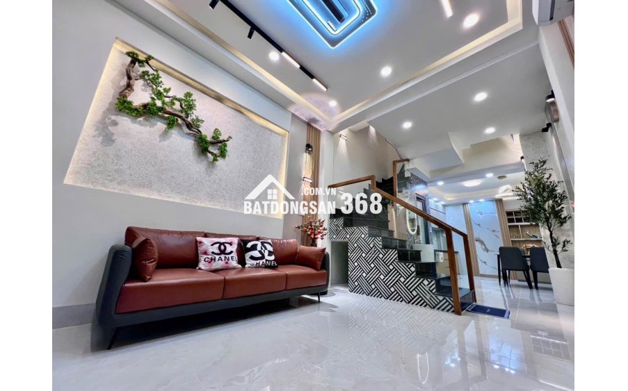Phạm Văn Hai – Tân Bình | Hẻm 4m xe hơi đỗ cửa – nhà đẹp 4 tầng, nội thất xịn, vị trí sát Phú Nhuận – Quận 10 – Quận 3.